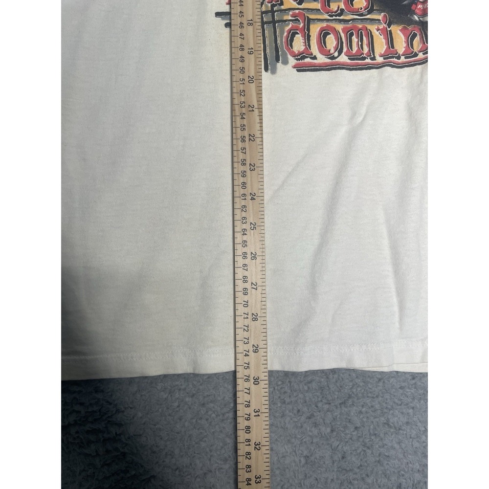 Vintage Dale Earnhardt‎ Jr Here To Dominate T-Shirt Mens 2XL Nascar Made In USA - Picture 10 of 11